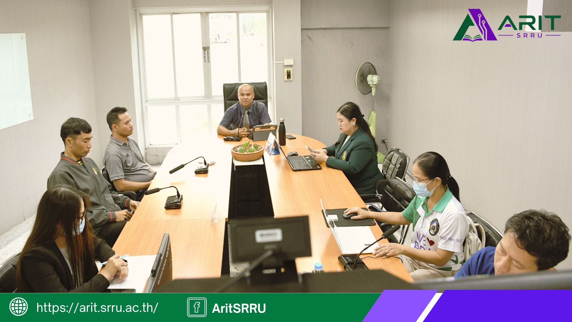 ศูนย์ภาษา สำนักวิทยบริการฯ ดำเนินการประชุมเตรียมความพร้อมจัดสอบ SRRU-TEP ด้วยระบบ E-Testing ณ วิทยาลัยพิชญบัณฑิต