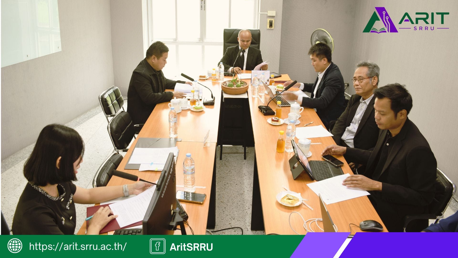 สำนักวิทยบริการและเทคโนโลยีสารสนเทศ ดำเนินการประชุมคณะกรรมการประจำสำนักวิทยบริการและเทคโนโลยีสารสนเทศ ครั้งที่ 2/2569