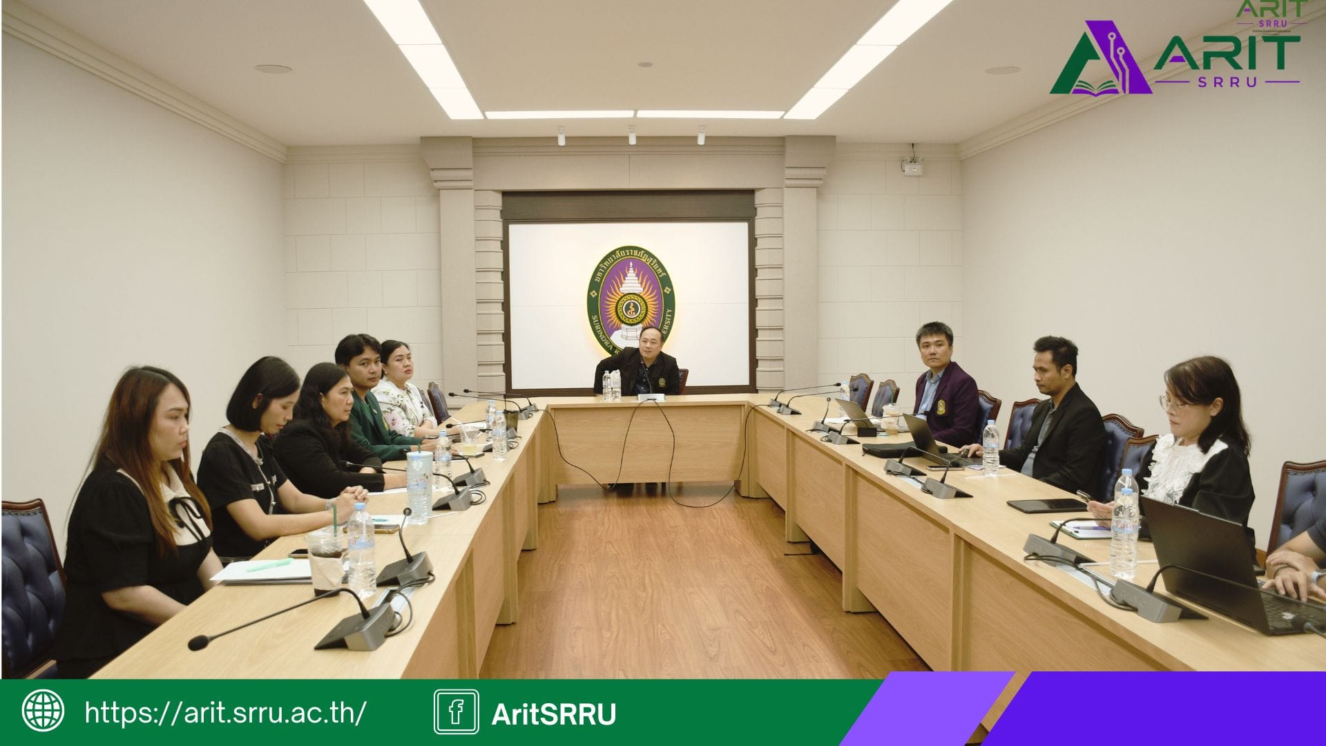 สำนักวิทยบริการฯ การประชุมเพื่อเตรียมการรายงานผลการดำเนินงานตามตัวชี้วัด Times Higher Education (THE) และเป้าหมายการพัฒนาที่ยั่งยืน (SDGs)