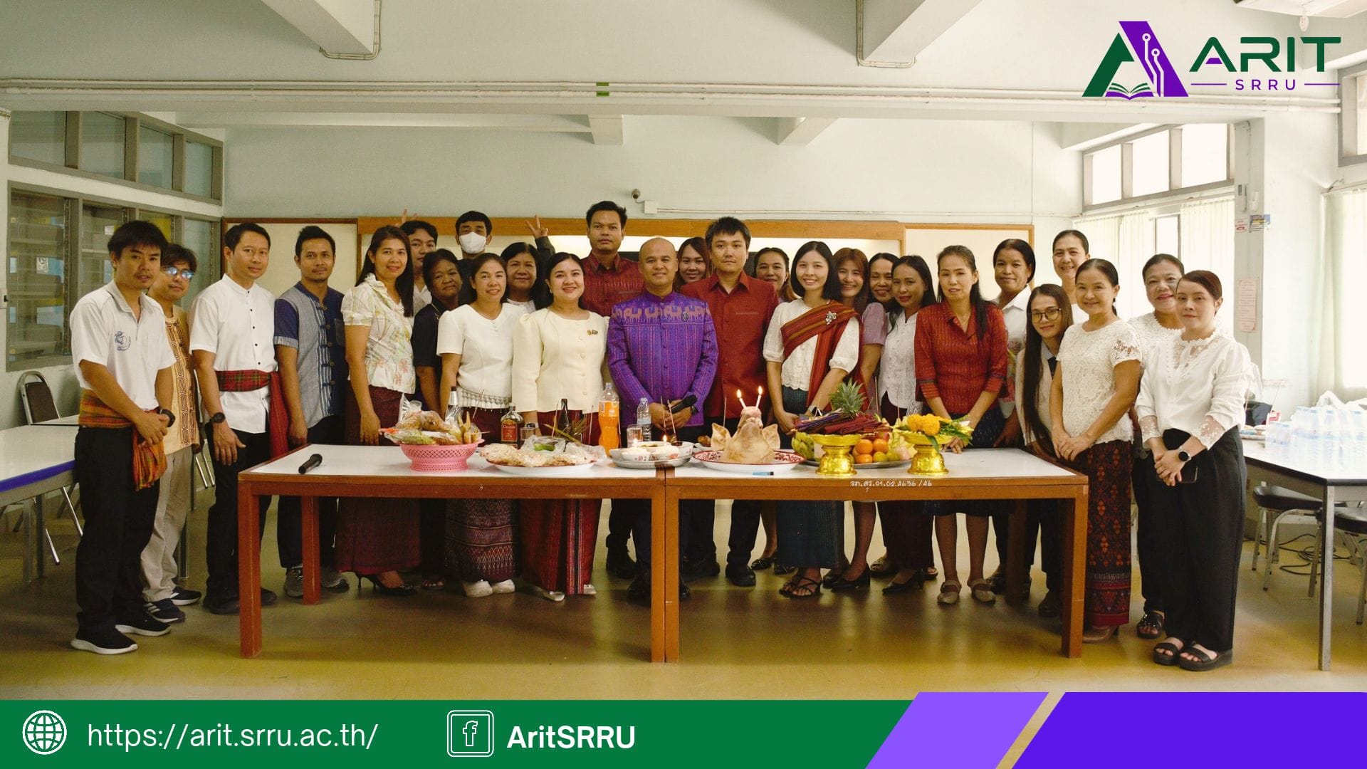 สำนักวิทยบริการและเทคโนโลยีสารสนเทศดำเนินจัดกิจกรรมงานประเพณีแซนโฎนตา วันกตัญญูบูชาบรรพบุรุษ สำนักวิทยบริการฯ ประจำปี 2569