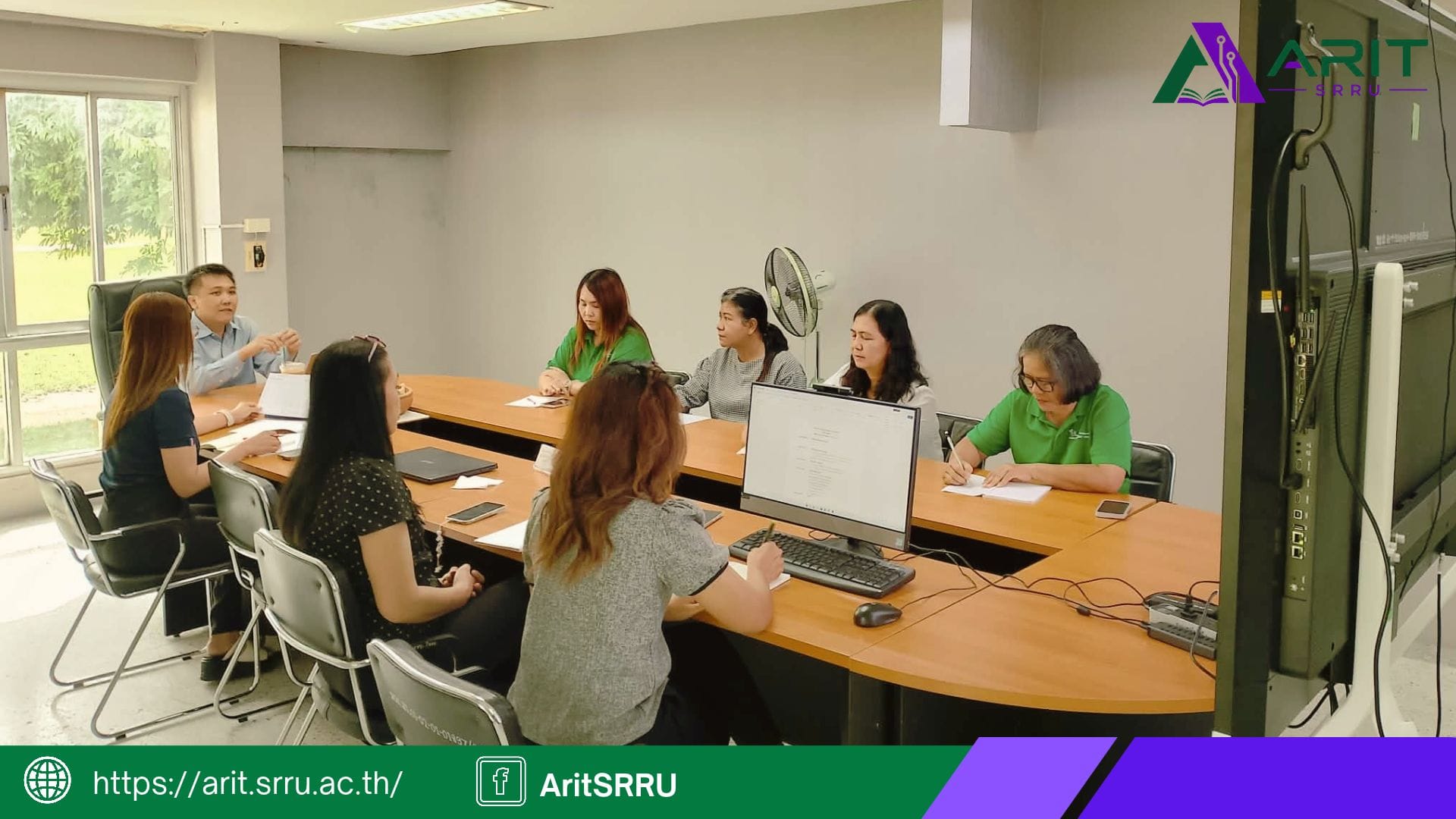 งานวิทยบริการ สำนักวิทยบริการและเทคโนโลยีสารสนเทศ ดำเนินการประชุมบุคลากรงานวิทยบริการ