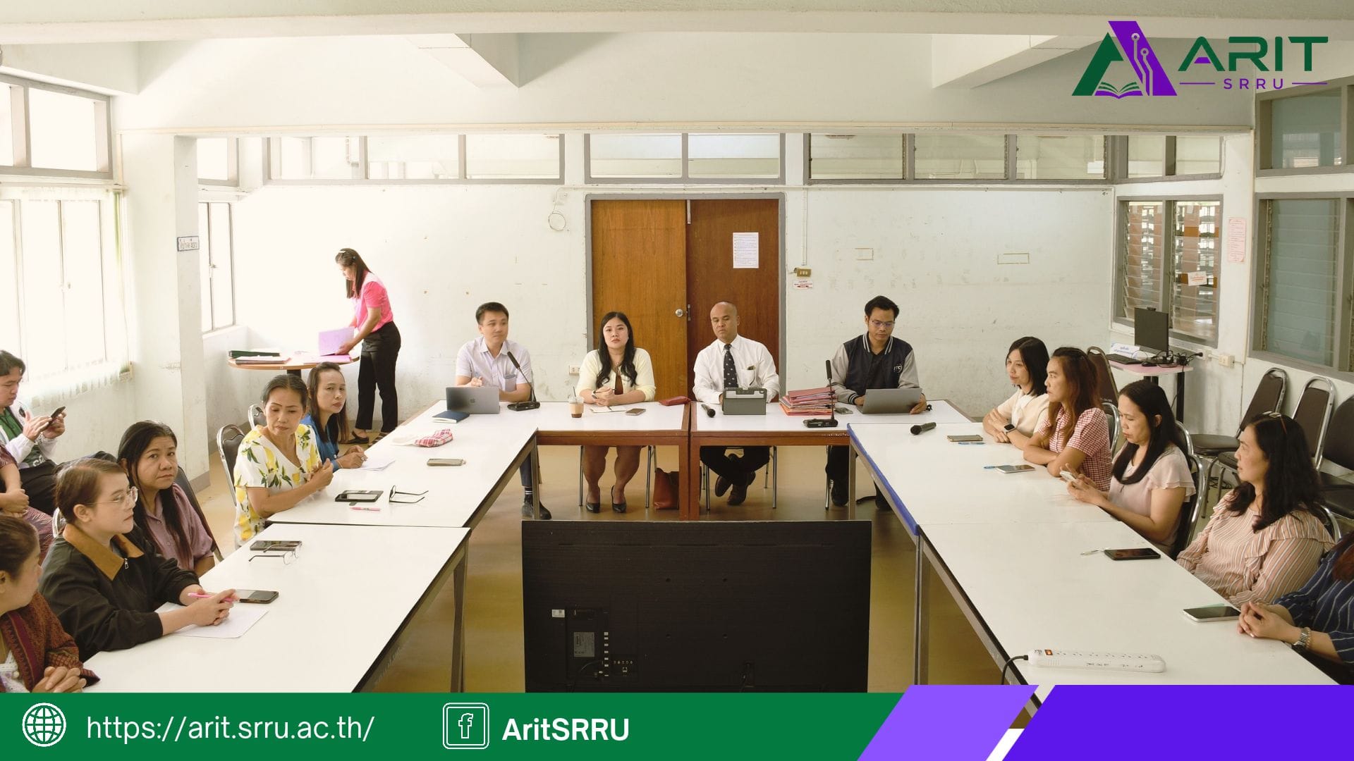 สำนักวิทยบริการและเทคโนโลยีสารสนเทศ ดำเนินการประชุมรับทราบผลการประเมินการปฏิบัติราชการ ประจำปี 2569